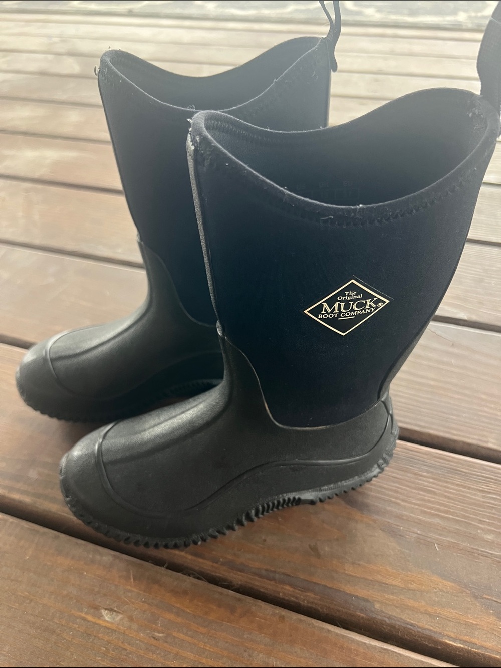 The Original Muck Boot Company Kids' Black Rain & Snow Boots
